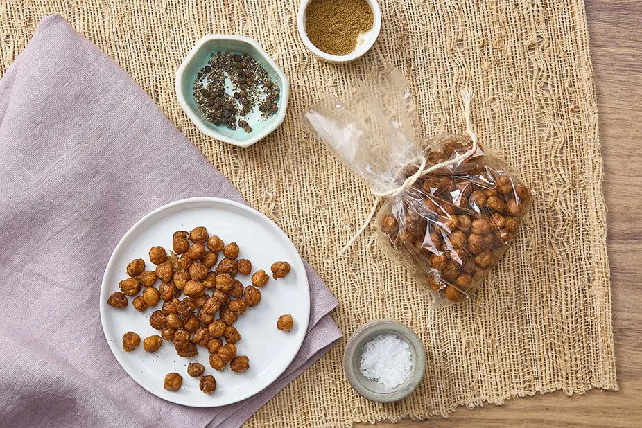 Crunchy Chickpea Snacks