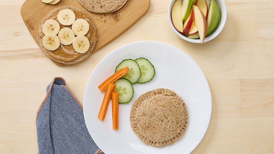 Crust-Free PB Sandwiches