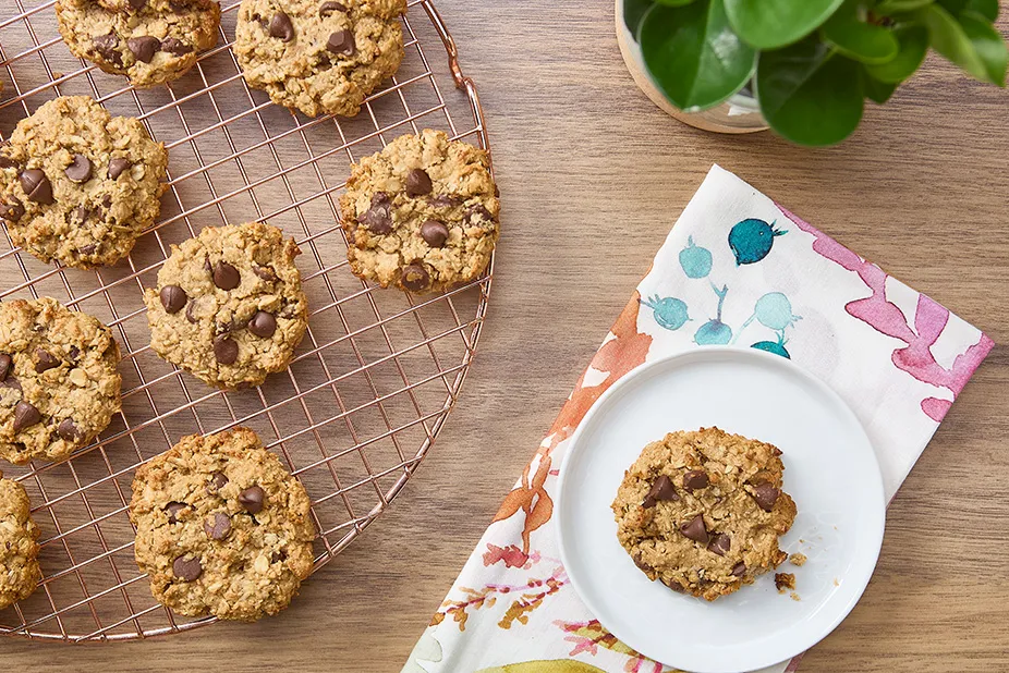 PB Oatmeal Cookies