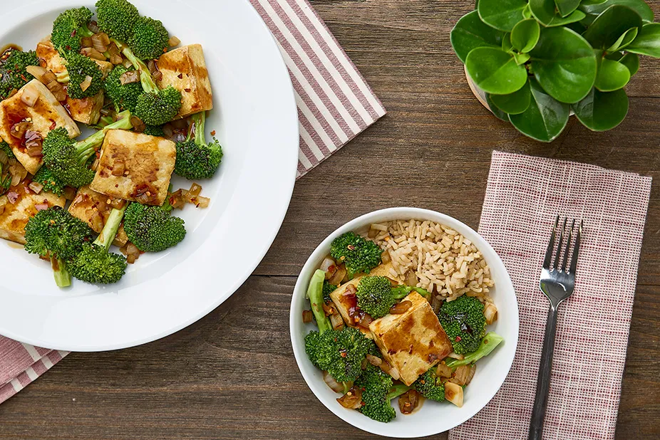 Tofu and Broccoli Takeout
