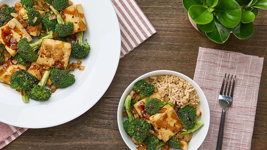 Tofu and Broccoli Takeout