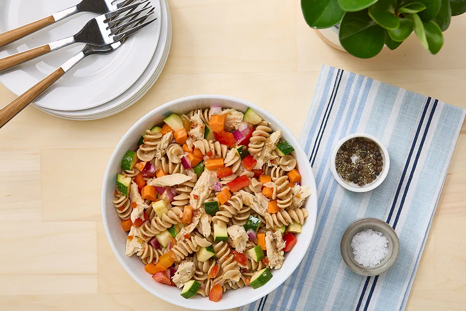 Zesty Tuna Pasta Salad