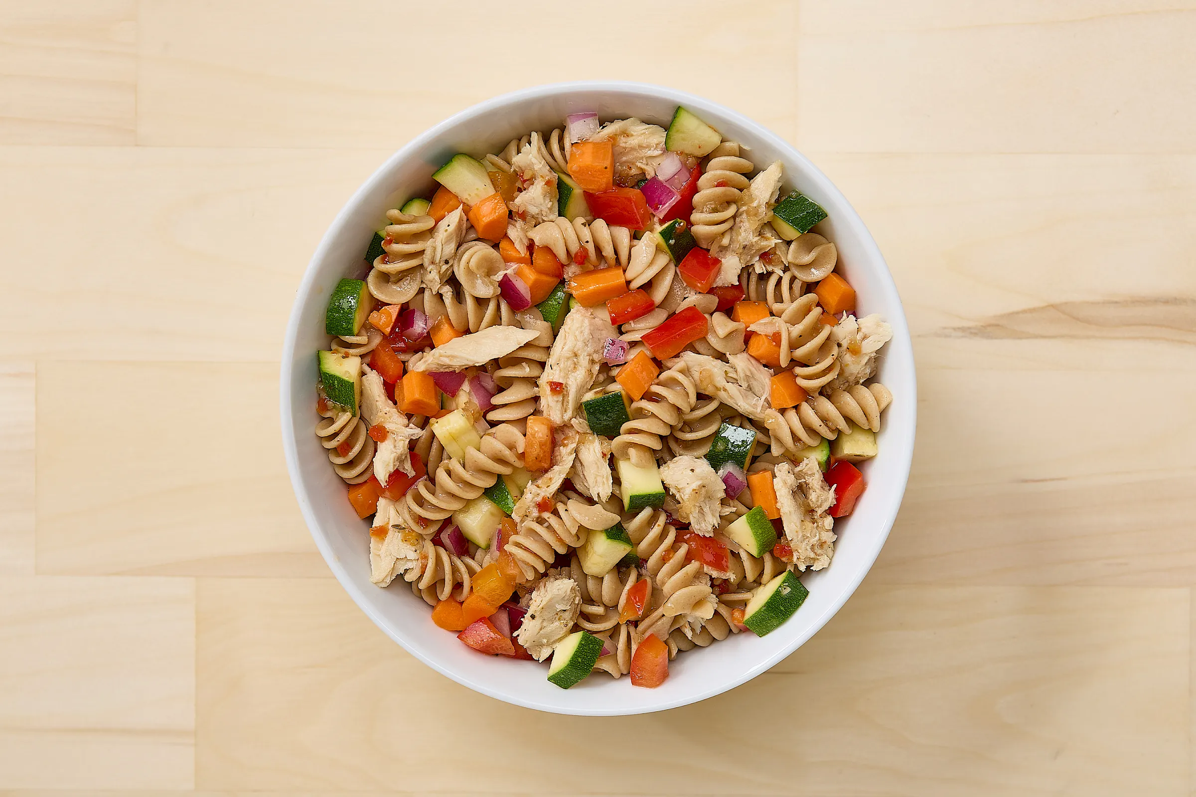 Zesty Tuna Pasta Salad