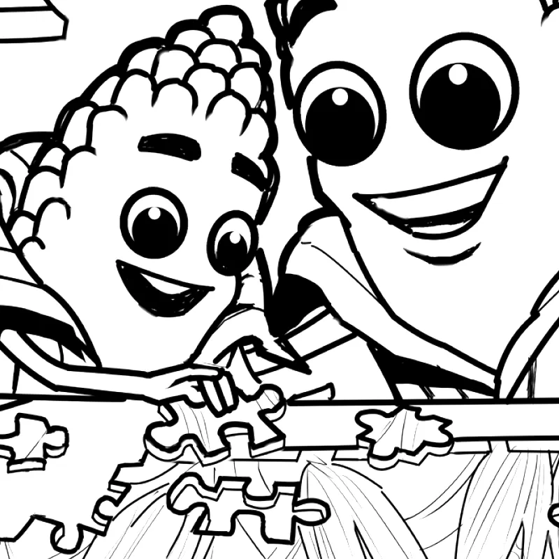 coloring-intermediate-puzzle